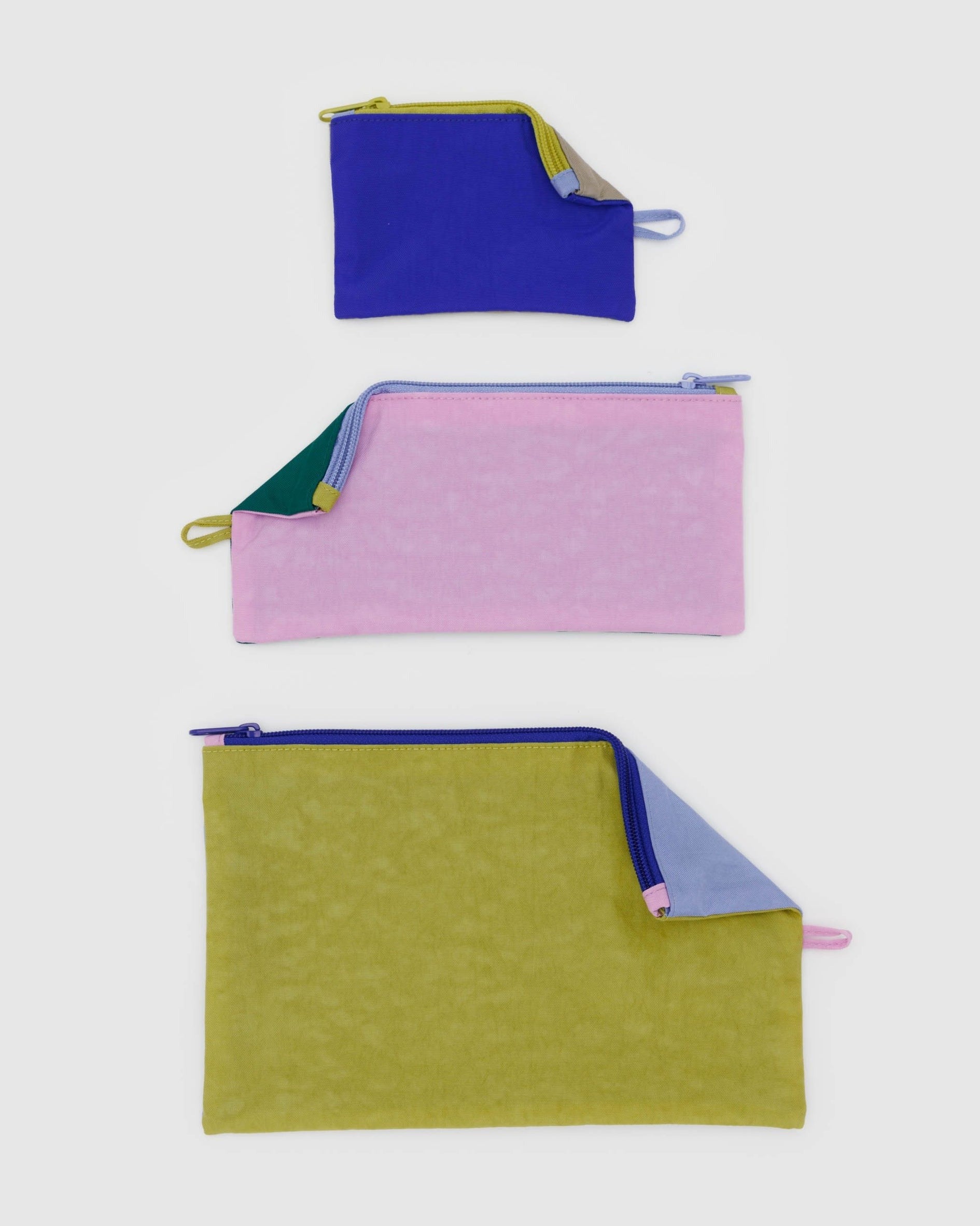 Flat Pouch Set- Various Colors