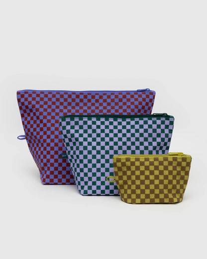 Baggu Go Pouches - Sets of 3