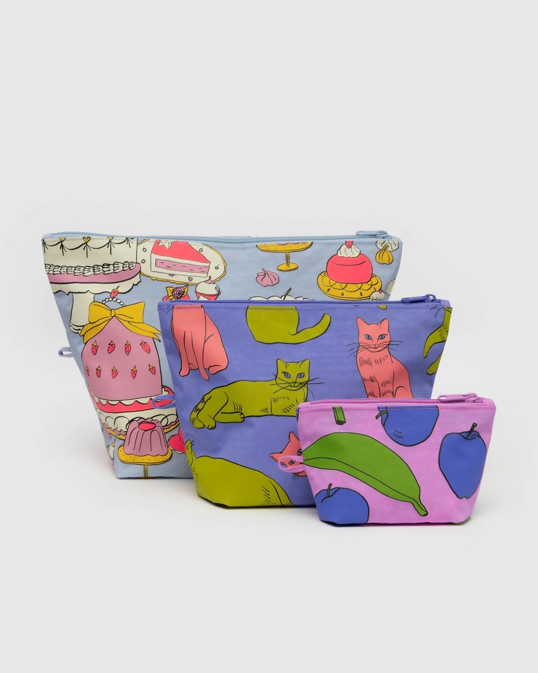 Baggu Go Pouches - Sets of 3