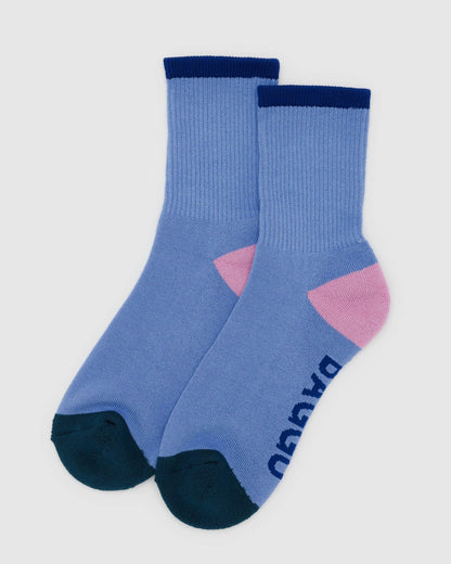 Ribbed Baggu Socks