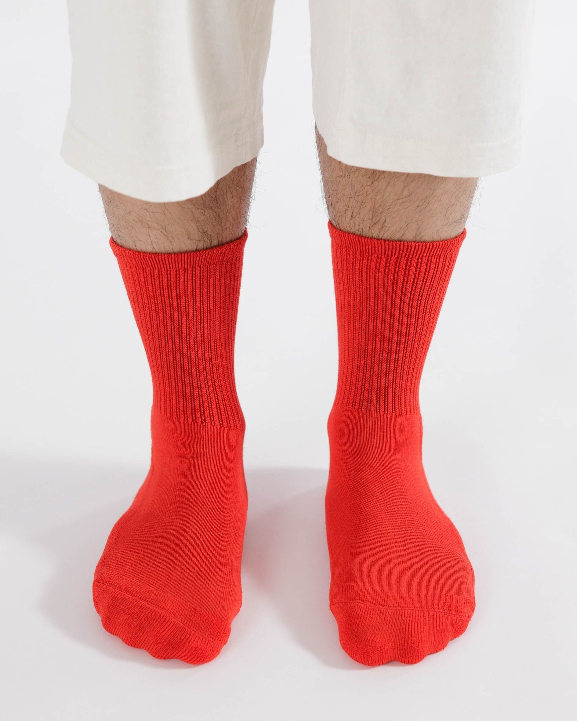 Ribbed Baggu Socks