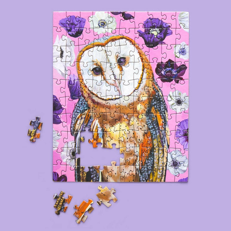Barn Owl Puzzle Snax- 100pcs