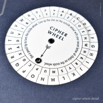 Cipher Wheel Code Booklet