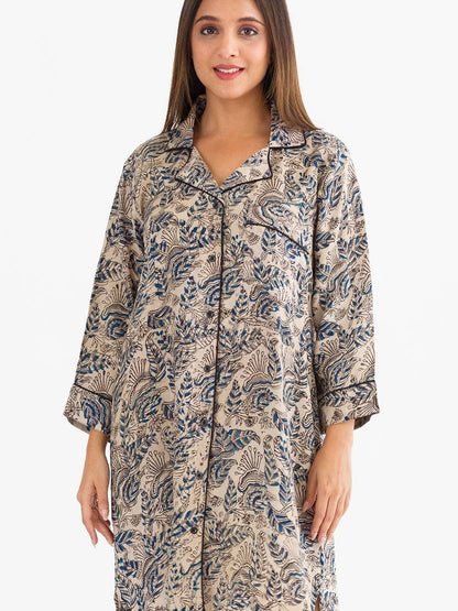 Block Print Nightshirt