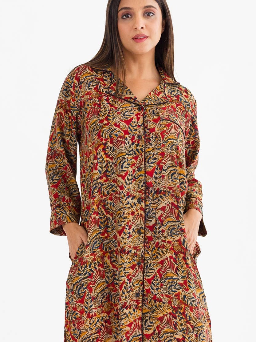 Block Print Nightshirt