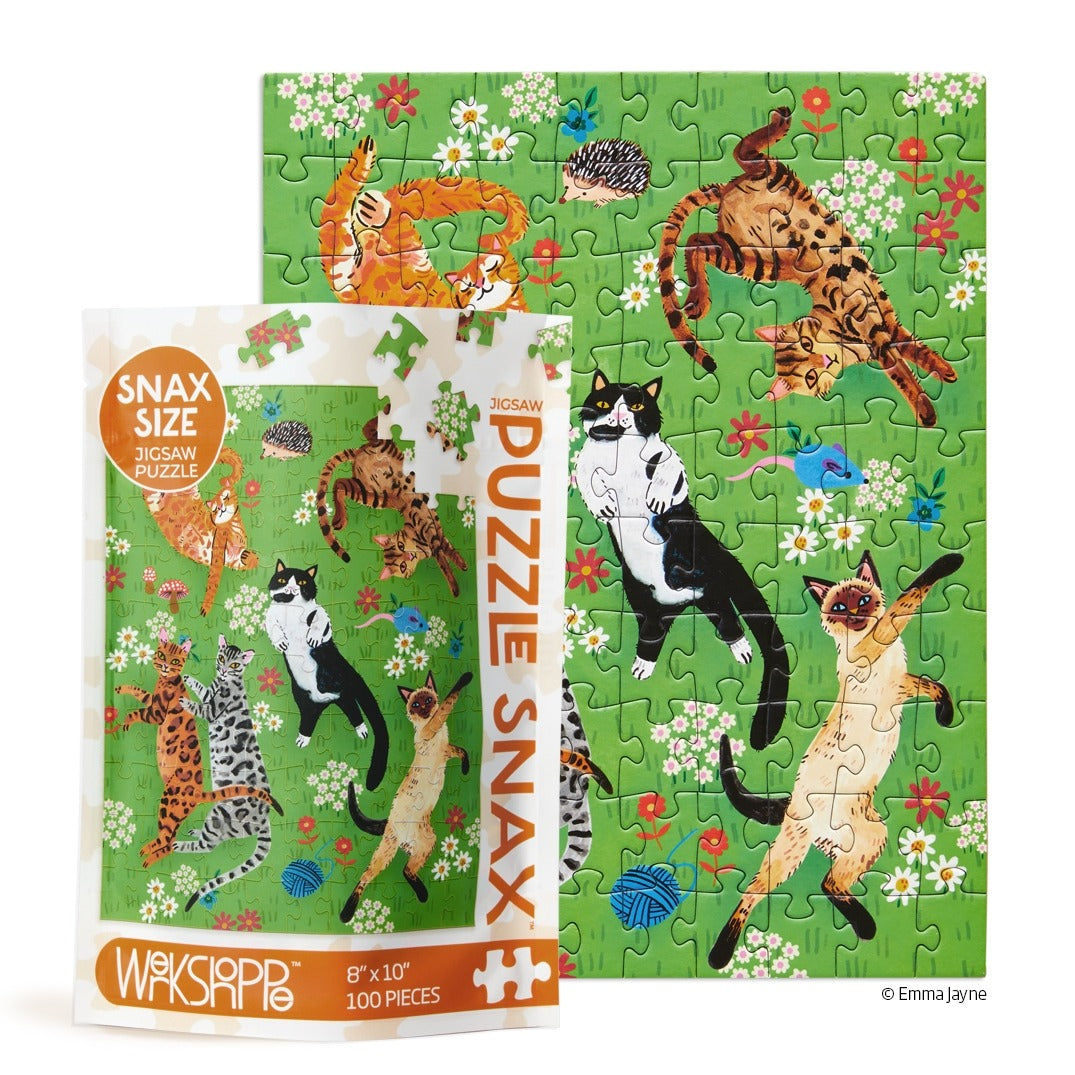 Cat Nap Puzzle Snax- 100pcs