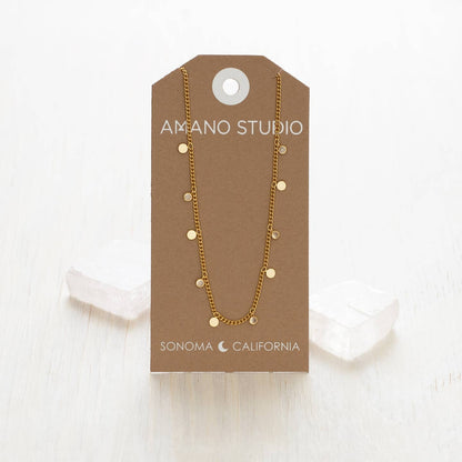 Crystal Dots Necklace