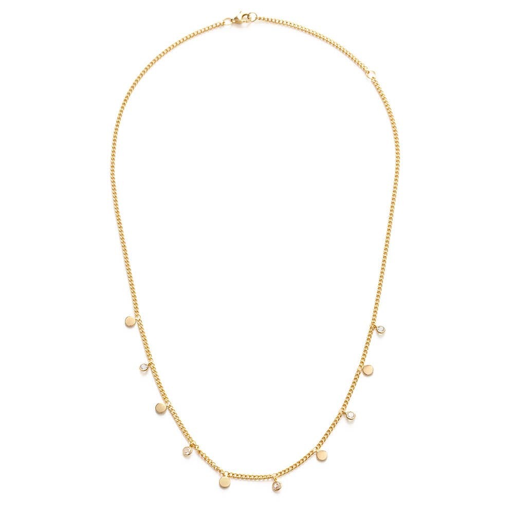 Crystal Dots Necklace