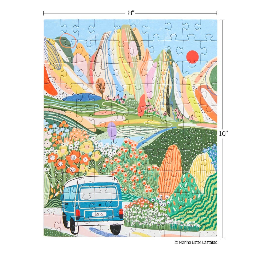 Day Tripping Puzzle Snax- 100pcs