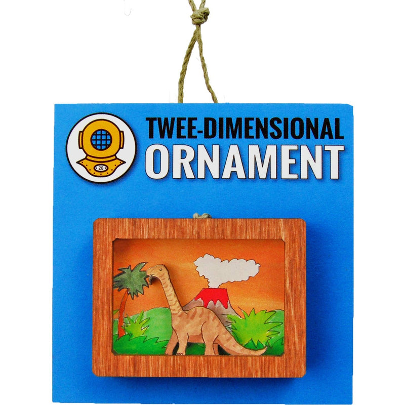 Dinosaur Wood Magnet/ Ornament