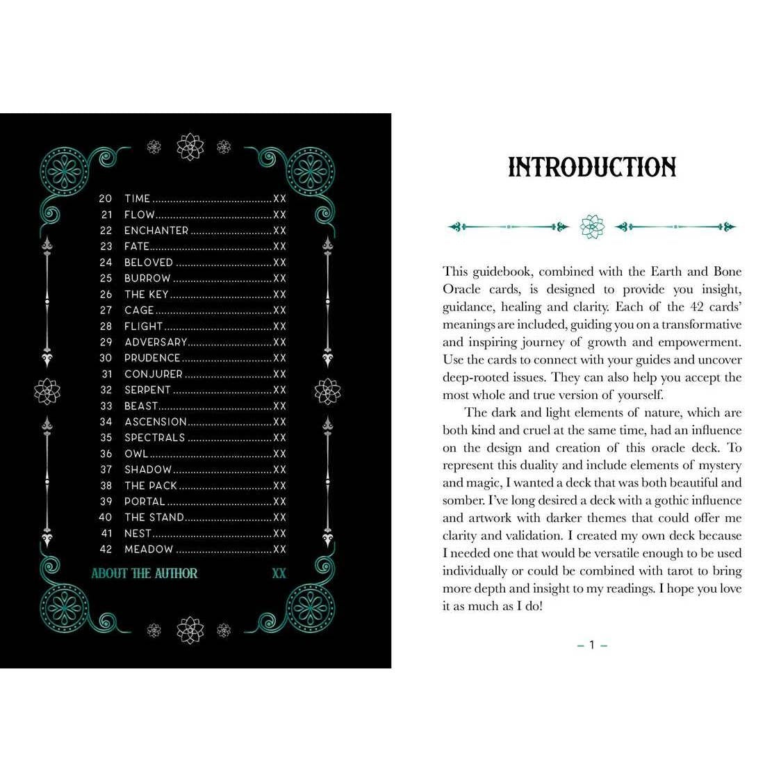Earth and Bone Oracle Deck