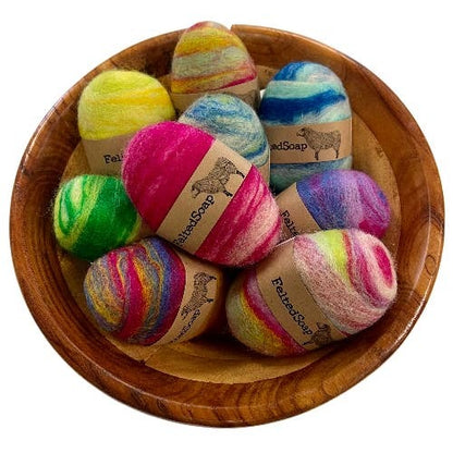 Felted Soap