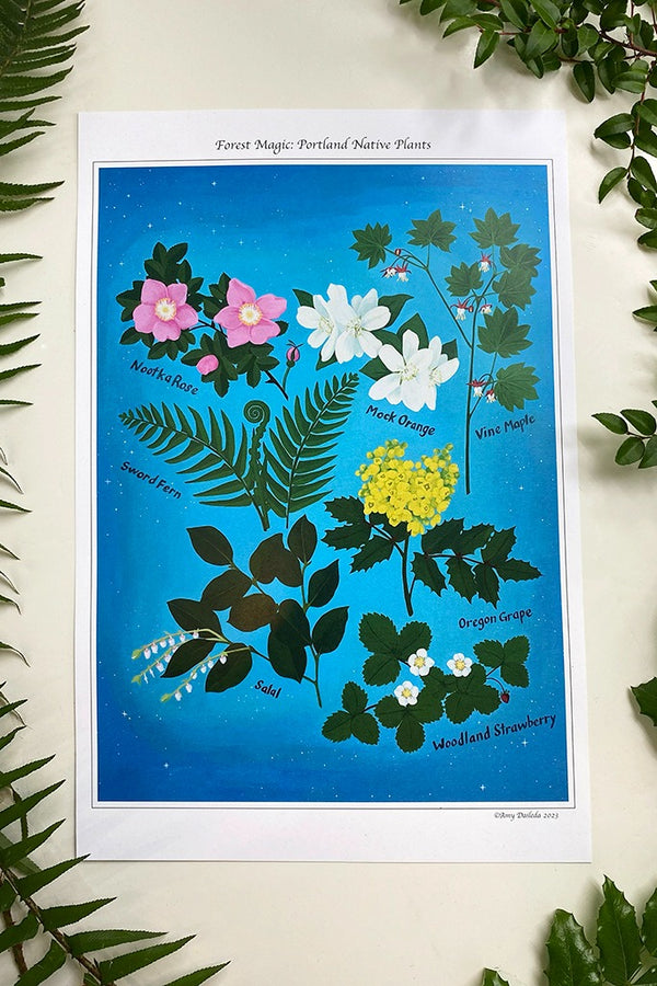 Forest Magic Art Print