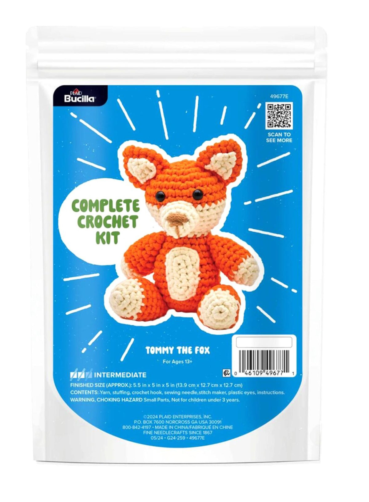 Fox Crochet DIY Kit