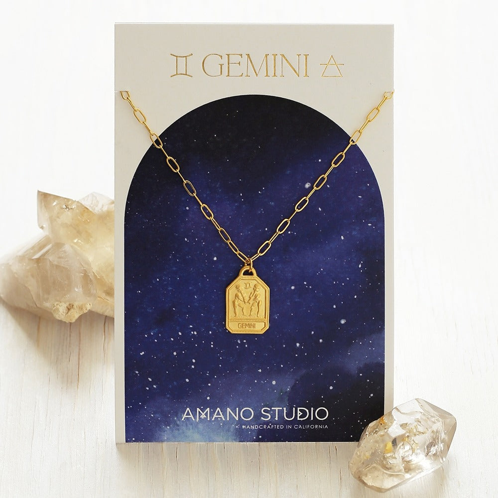 gemini necklace