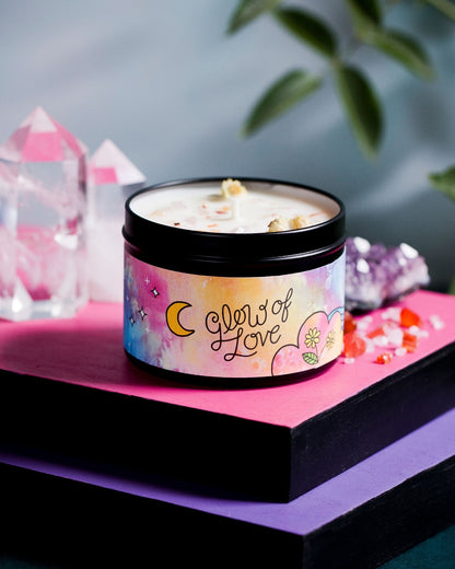 Glow of Love Aromatherapy Candle - Floral and Spice