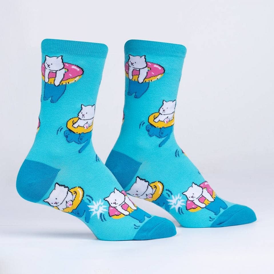 Hangin' Meowt Crew Socks