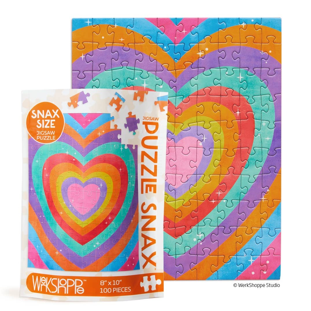 Velvet Heart Puzzle Snax- 100pcs