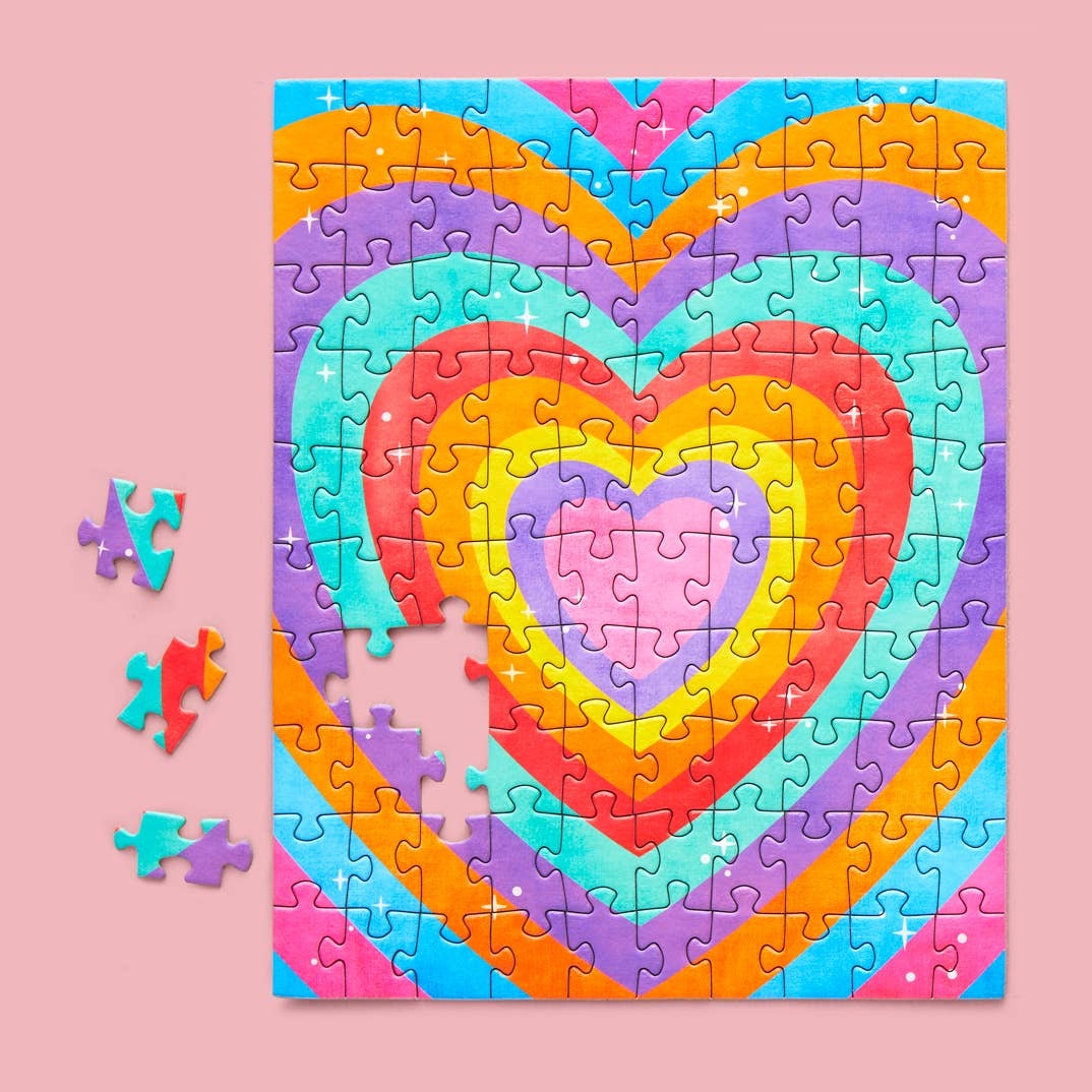 Velvet Heart Puzzle Snax- 100pcs