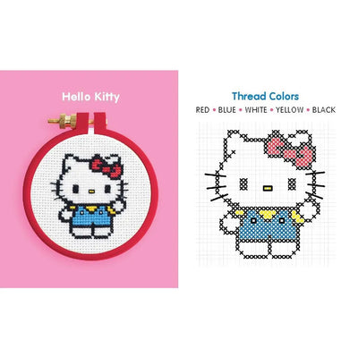 Hello Kitty Mini Cross Stitch Kit