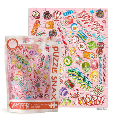 Holiday Sweets Puzzle Snax- 100pcs