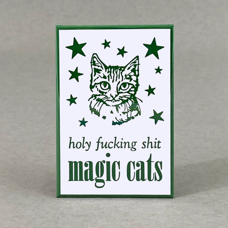 "Holy fucking shit magic cats" Magnet
