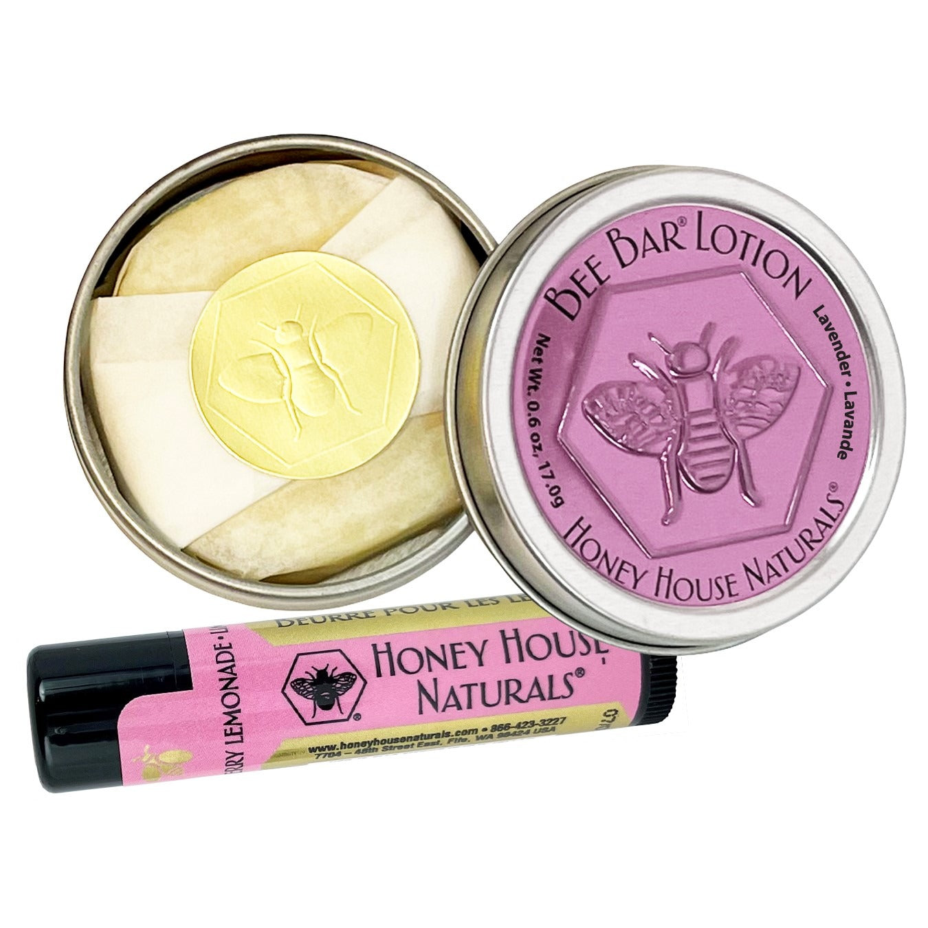 Solid Lotion and Lip Balm Gift Set