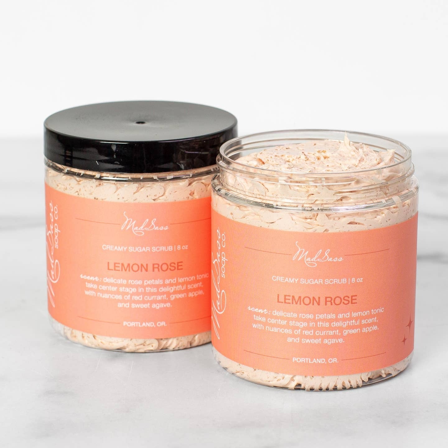 Lemon Rose Creamy Sugar Scrub