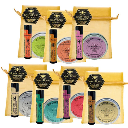 Solid Lotion and Lip Balm Gift Set