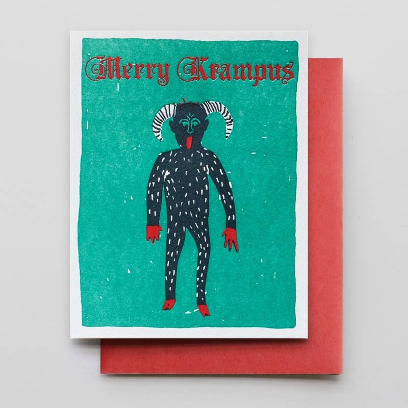 Merry Krampus Card