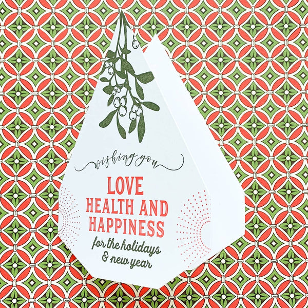 Mistletoe Wish Holiday Card