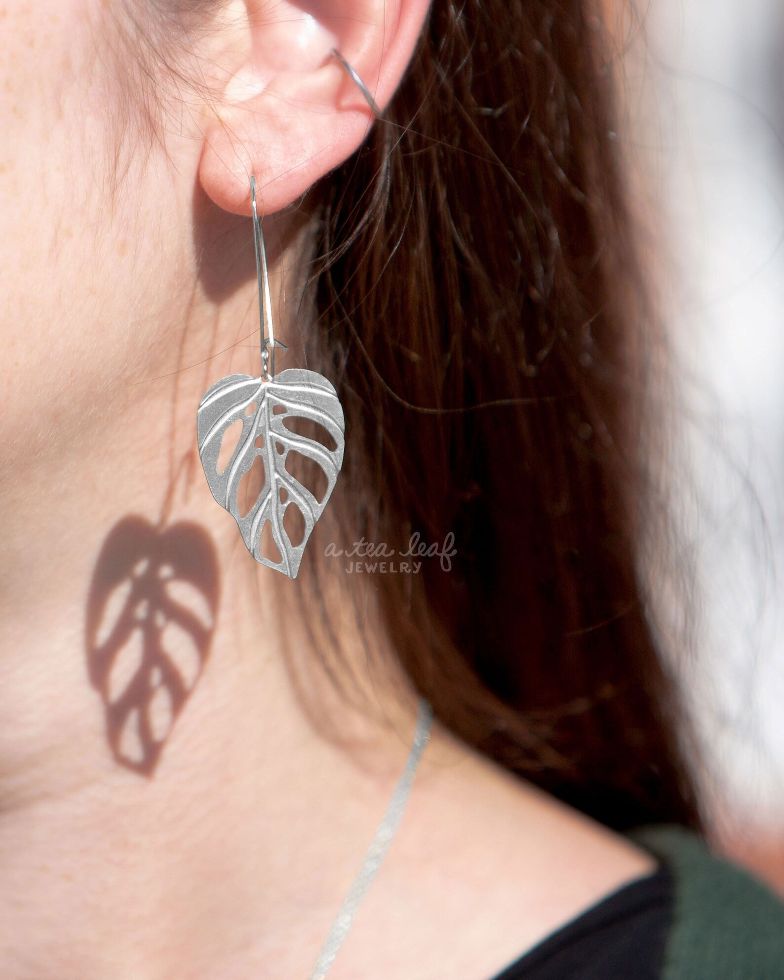 Monstera Adansonii Earrings