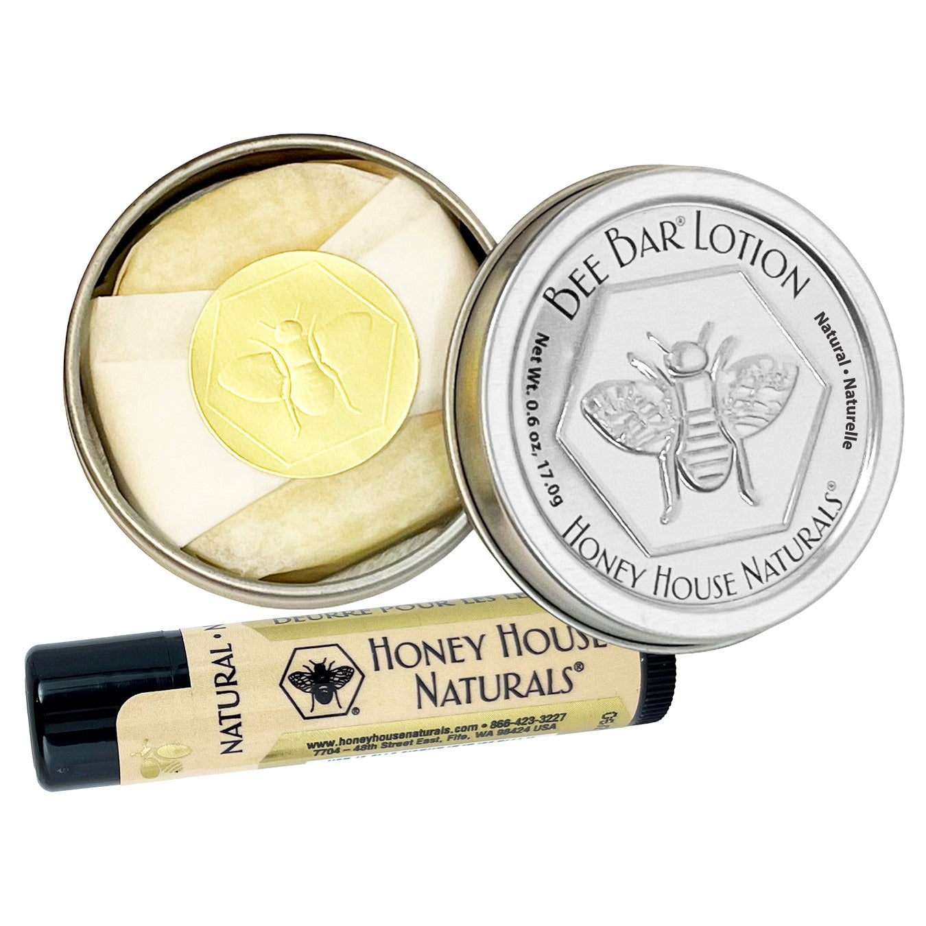 Solid Lotion and Lip Balm Gift Set