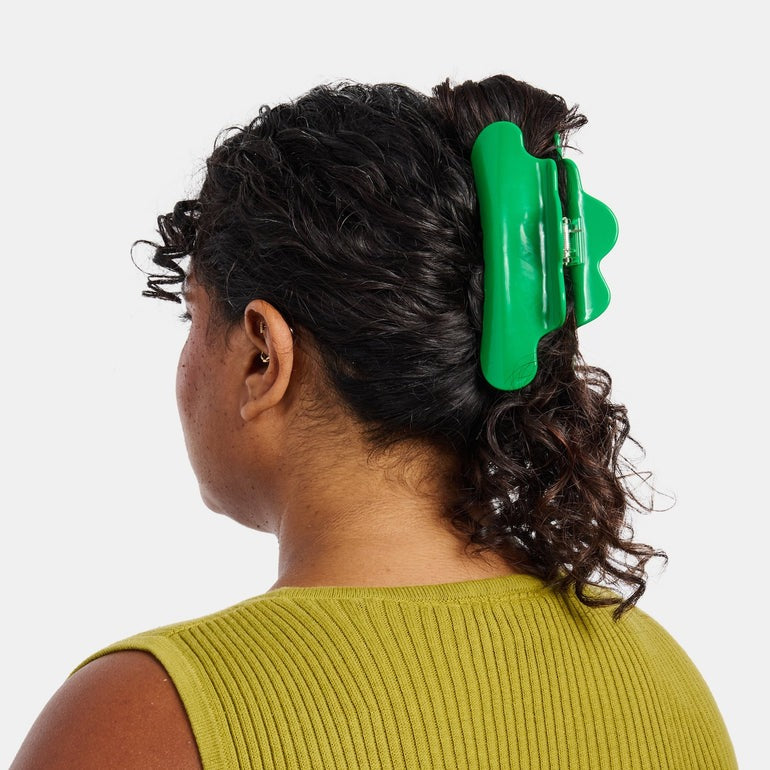 Nimbus Hair Claw in Kelly Green