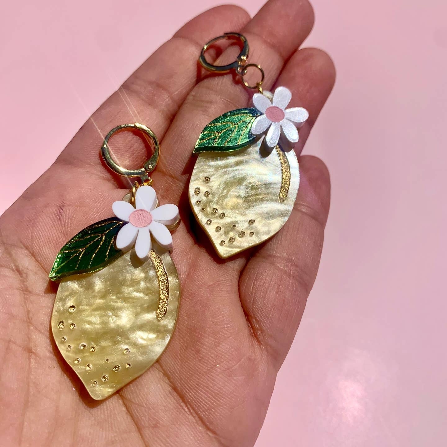 Lemon Earrings