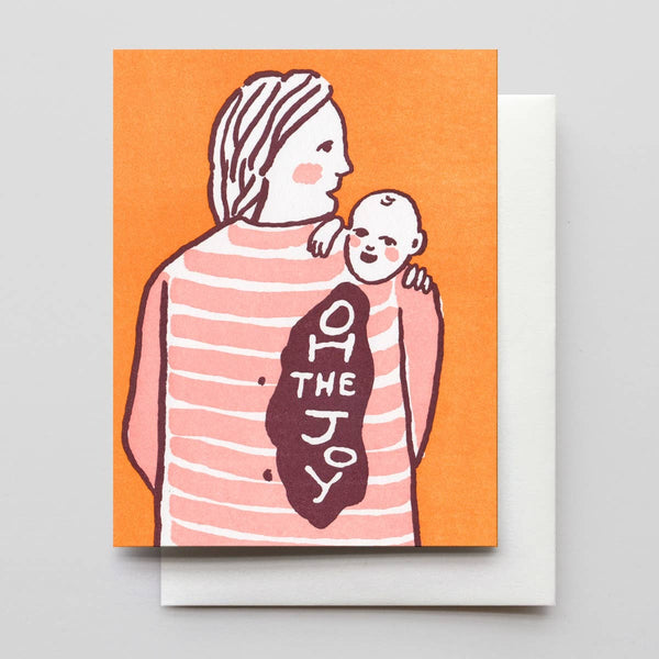"Oh the Joy" New Baby Card