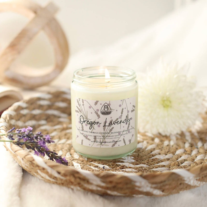 Oregon Lavender Soy Candle 8oz