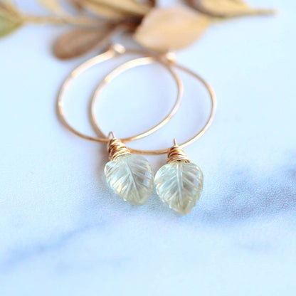 Palm Hoop Earrings