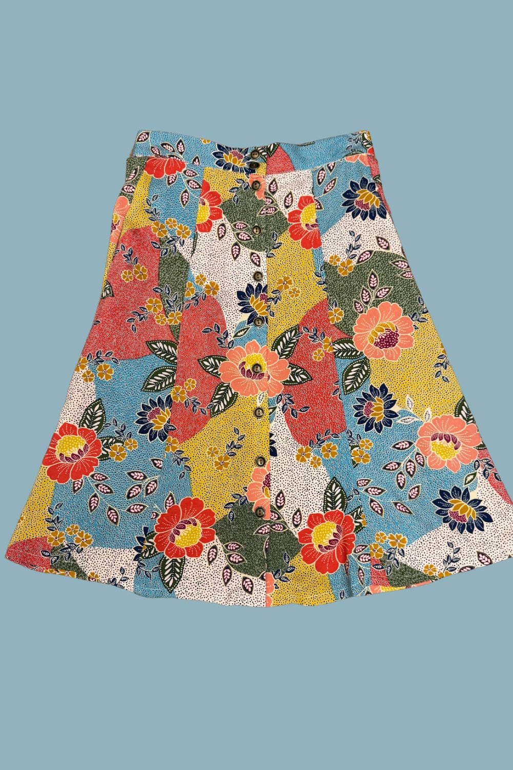 Bae Skirt in Patchwork Party