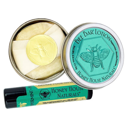 Solid Lotion and Lip Balm Gift Set