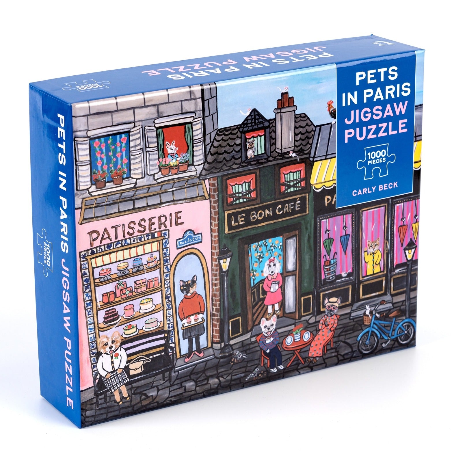 Pets in Paris 1000 Piece Puzzle