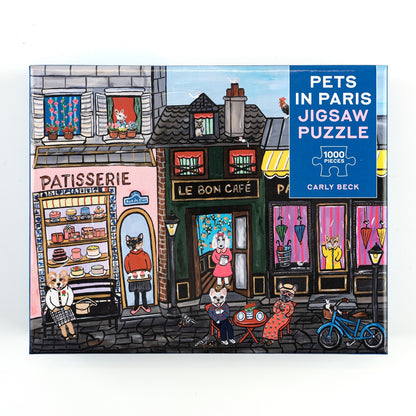 Pets in Paris 1000 Piece Puzzle