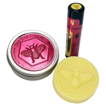 Solid Lotion and Lip Balm Gift Set