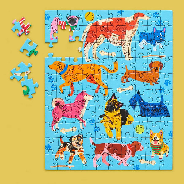 Pooches Playtime Puzzle Snax- 100pcs