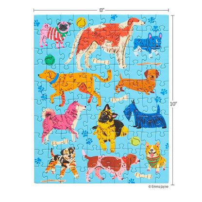 Pooches Playtime Puzzle Snax- 100pcs