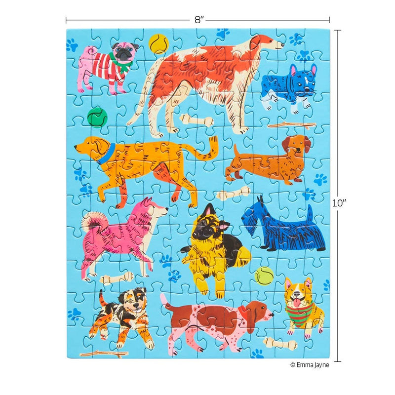 Pooches Playtime Puzzle Snax- 100pcs