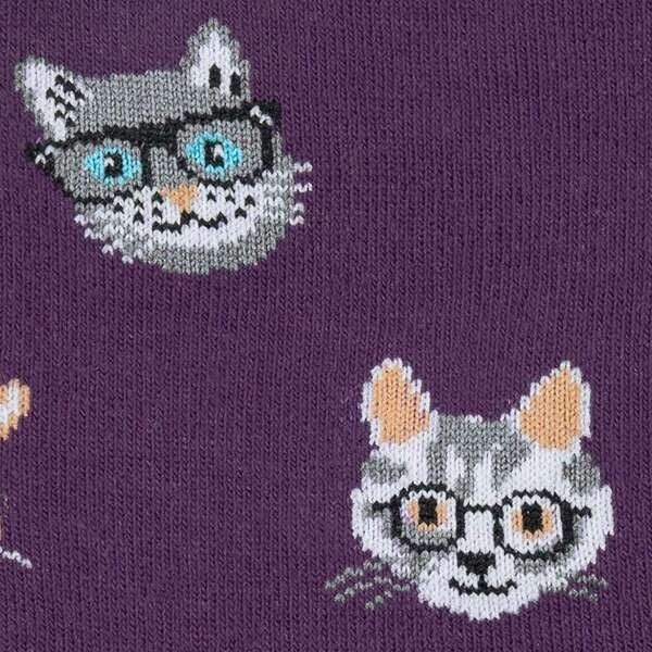 Smarty Cats Crew Socks