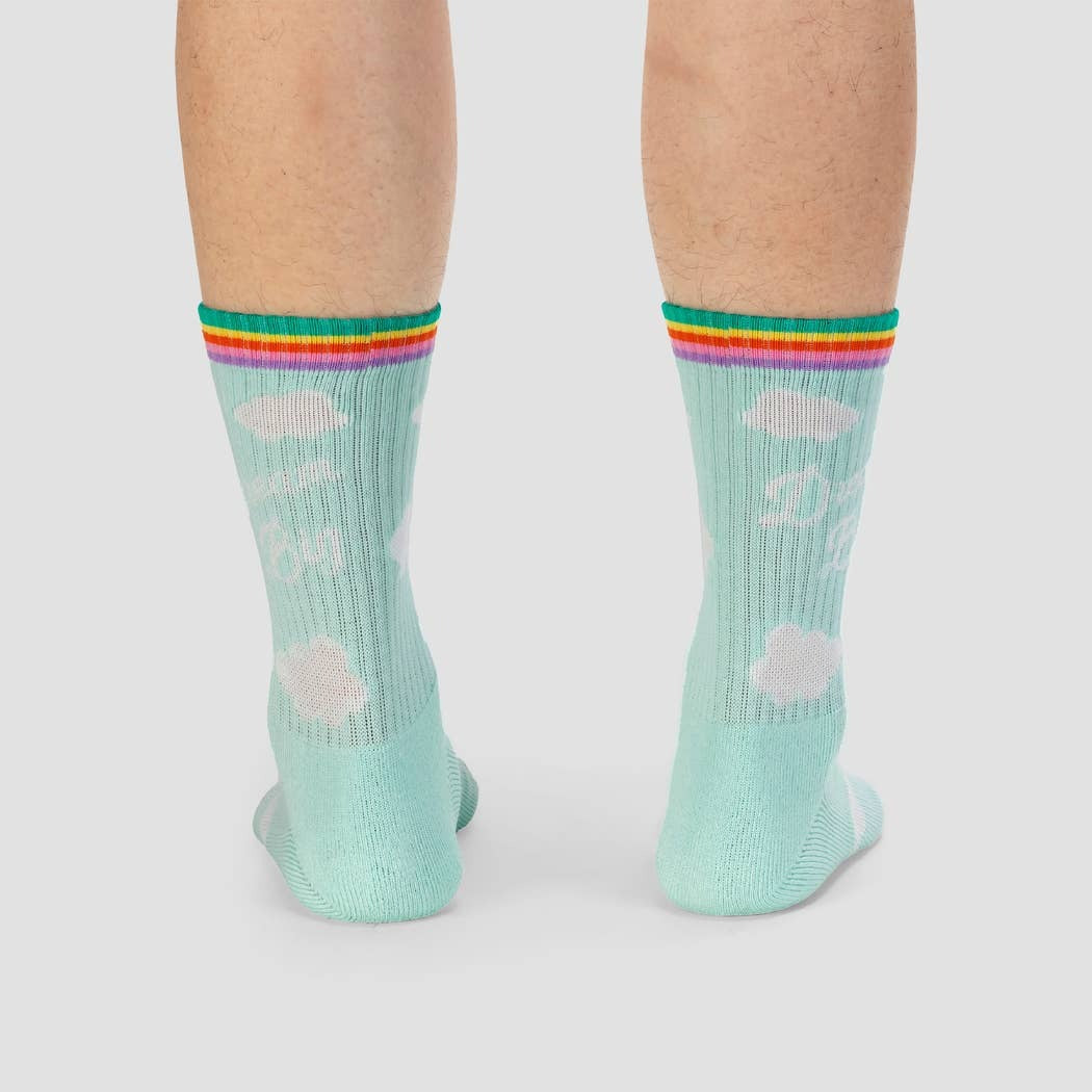 Cloud Ribbed Crew Socks