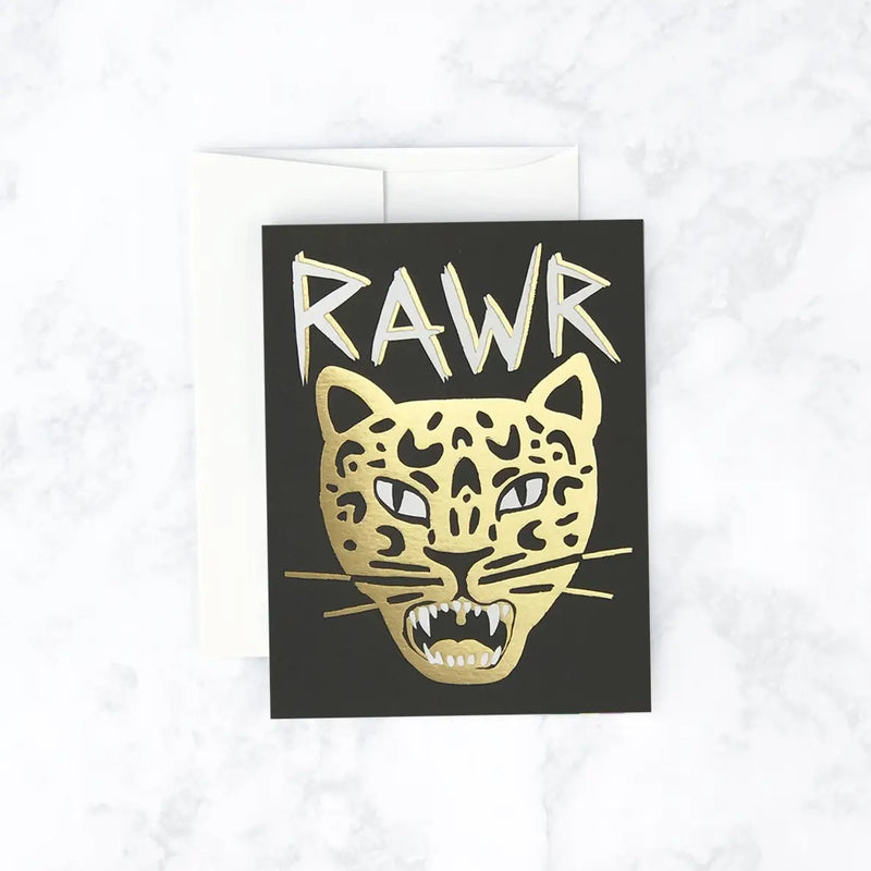 RAWR with Foil Card