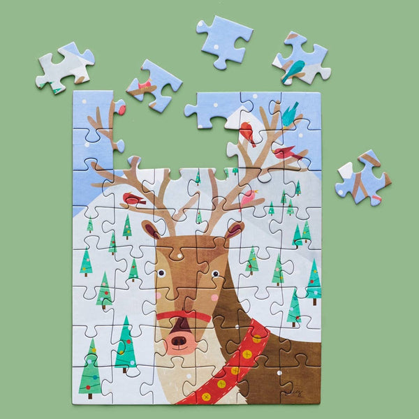 Reindeer and Friends Puzzle Snax- 48pcs